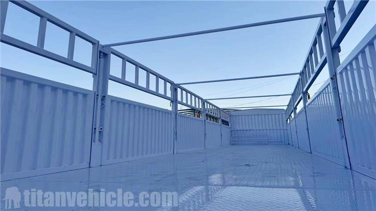 60 Ton Fence Cargo Truck Trailer for Sale In Tanzania