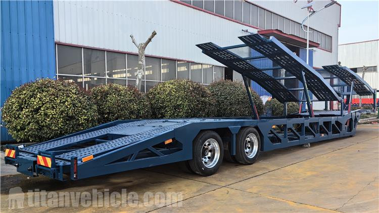 Double Deck Car Transport Trailer for Sale In Uzbekistan