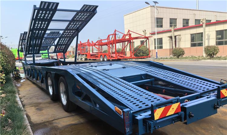 Double Deck Car Transport Trailer for Sale In Uzbekistan