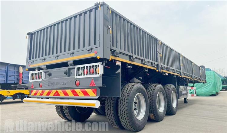 Triaxle Trailer with Bulk Sides for Sale In Cameroon