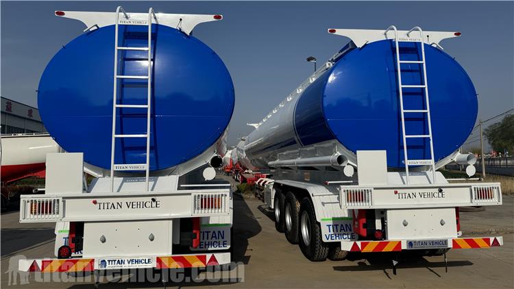 40000 Litres Milk Tanker Stainless Steel Trailer for Sale In Mauritius