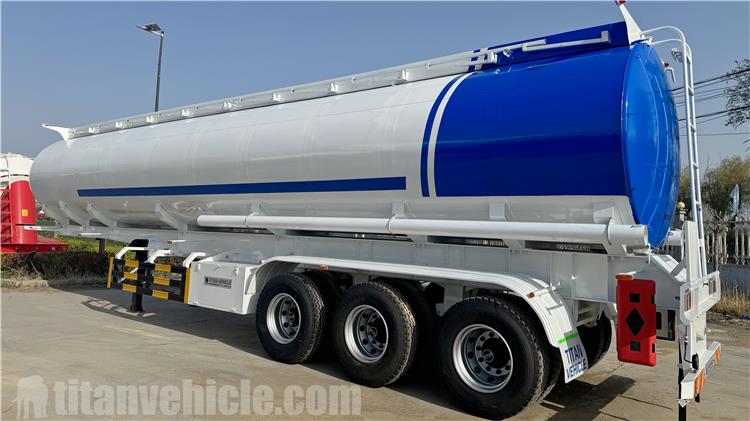 40000 Litres Milk Tanker Stainless Steel Trailer for Sale In Mauritius