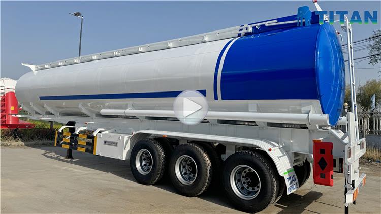 40000 Litres Milk Tanker Stainless Steel Trailer for Sale In Mauritius