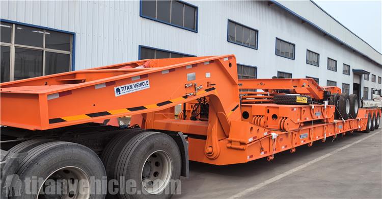 120 Ton Removable Detachable Goose Neck Lowboy Trailer for Sale In Trinidad