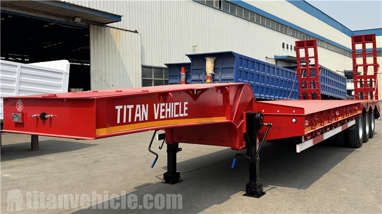 3 Axle Low Bed Heavy Haul Trailers for Sale In Guyana