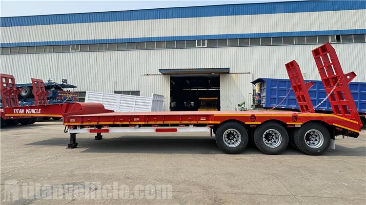 3 Axle Low Bed Heavy Haul Trailers for Sale In Guyana