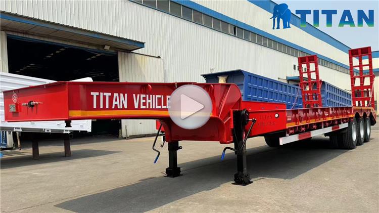 3 Axle Low Bed Heavy Haul Trailers for Sale In Guyana