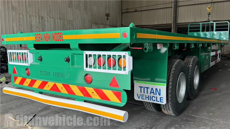 20FT 40FT Flatbed Interlink Trailer for Sale In Zambia
