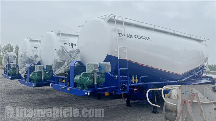 50 ton Bulk Cement Trailer for Sale In Saudi Arabia