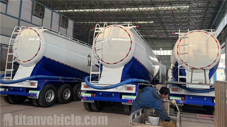 50 ton Bulk Cement Trailer for Sale In Saudi Arabia