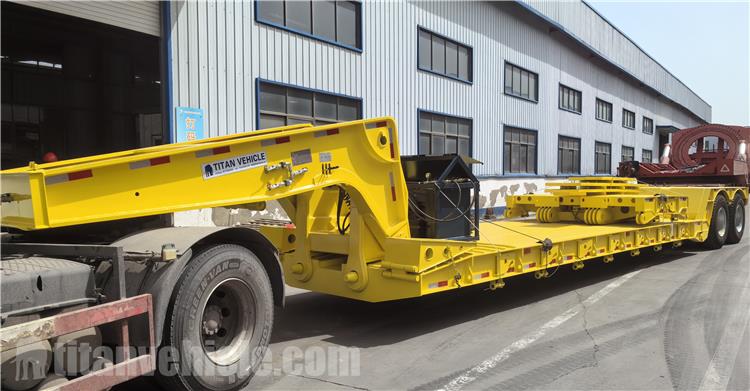 2 Axle 70 Ton Detachable Gooseneck Trailer for Sale In Trinidad