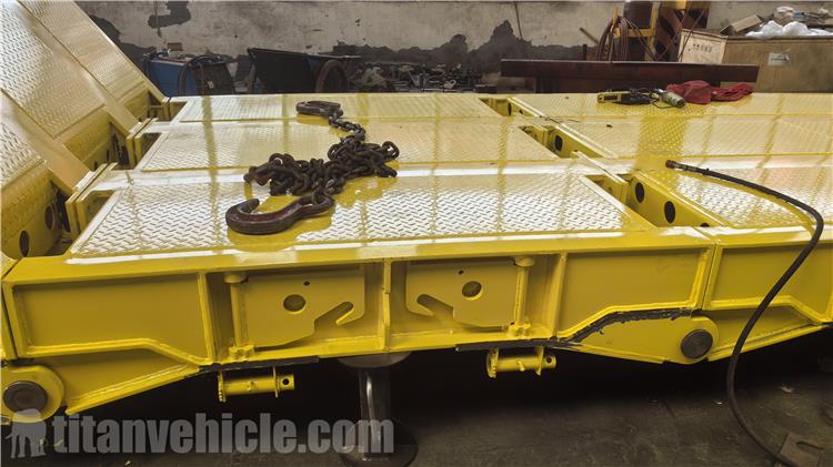 2 Axle 70 Ton Detachable Gooseneck Trailer for Sale In Trinidad