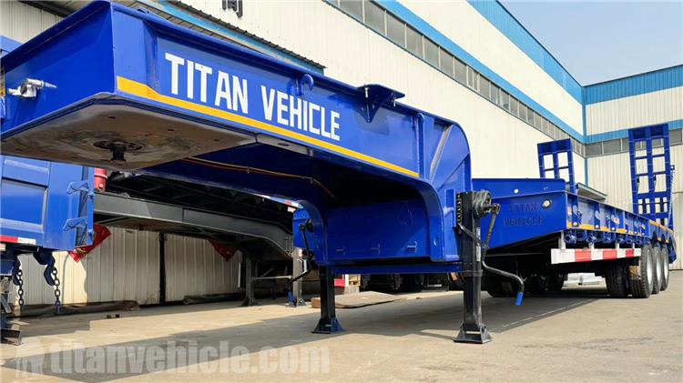 Tri Axle 60 Tone Lowbed Trailer for Sale In Benin