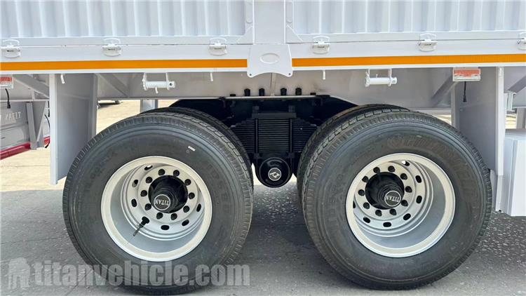 2 Axle 60 Ton Fence Semi Trailer for Sale In Senegal