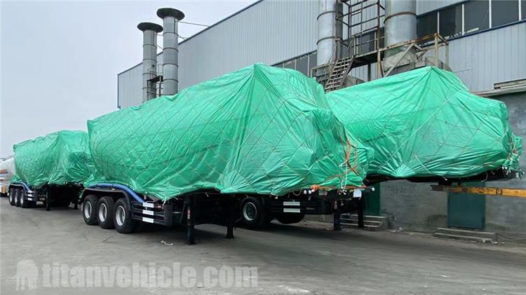 43cbm Pneumatic Cement Trailer for Sale In Ethiopia