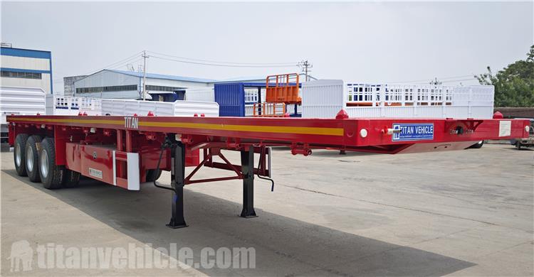 40ft Flatdeck 3 Axle Trailer for Sale In Democratic Republic of the Congo