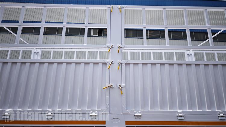 4 Axle 80 Ton Fence Semi Trailer for Sale In Senegal