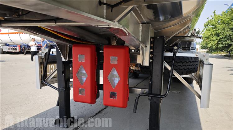 38000 Ltrs Aluminum Alloy Tanker Trailer for Sale In Tanzanian