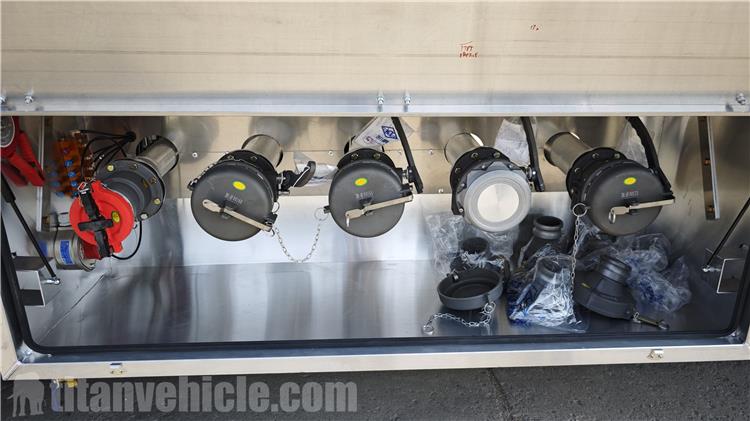 38000 Ltrs Aluminum Alloy Tanker Trailer for Sale In Tanzanian