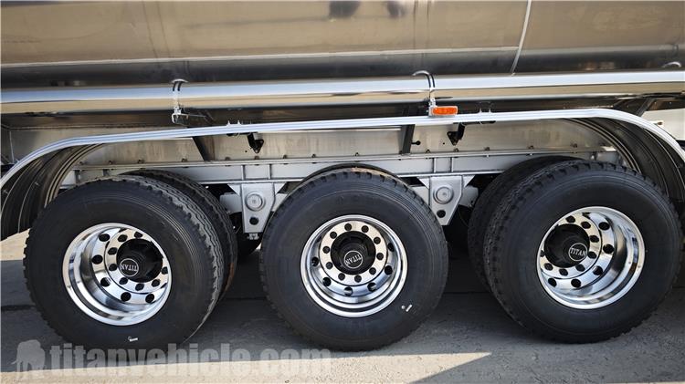 38000 Ltrs Aluminum Alloy Tanker Trailer for Sale In Tanzanian
