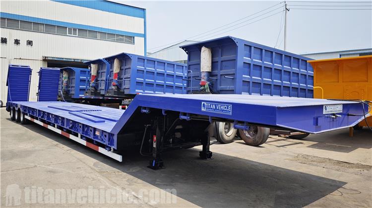 3 Axle Step Deck Trailer for Sale In Dominica