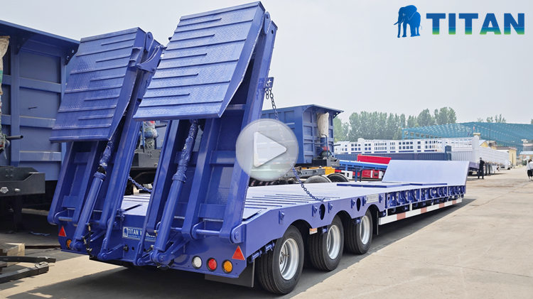 3 Axle Step Deck Trailer for Sale In Dominica