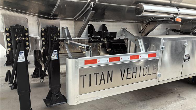 45000 Liters Aluminum Tanker Semi Trailer for Sale In Tanzania