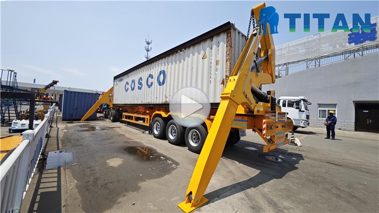 40ft Container Side Loader Trailer for Sale In Guam