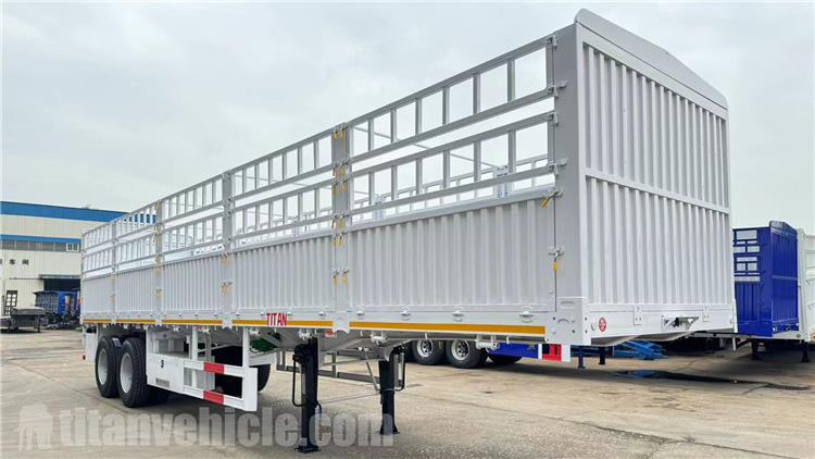 2 Axle Fence Cargo Trailer for Sale In Tanzania