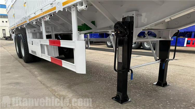 2 Axle Fence Cargo Trailer for Sale In Tanzania