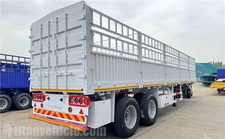 2 Axle Fence Cargo Trailer for Sale In Tanzania