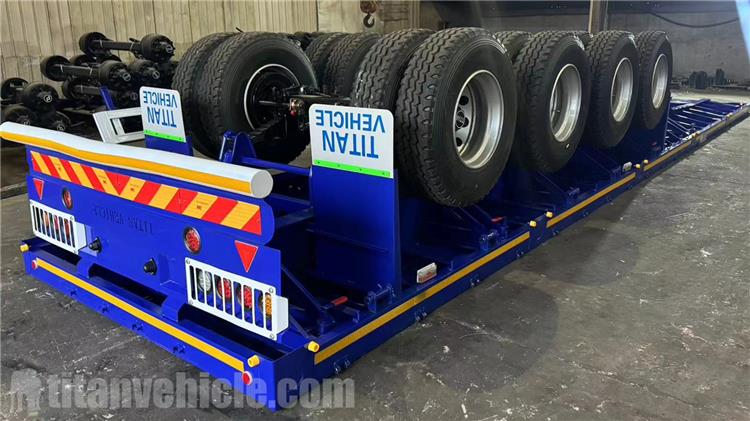 4 Axle Fence Semi Trailer for Sale In Ghana Accra