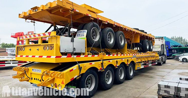 4 Axle Semi Lowbed Trailer for Sale in Guyana