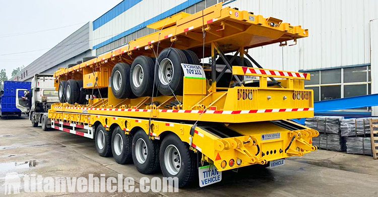 4 Axle Semi Lowbed Trailer for Sale in Guyana