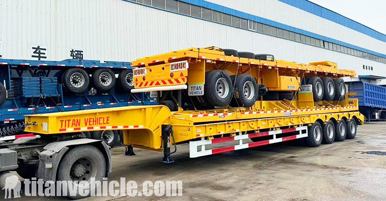 4 Axle Semi Lowbed Trailer for Sale in Guyana