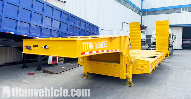 4 Axle Semi Lowbed Trailer for Sale in Guyana