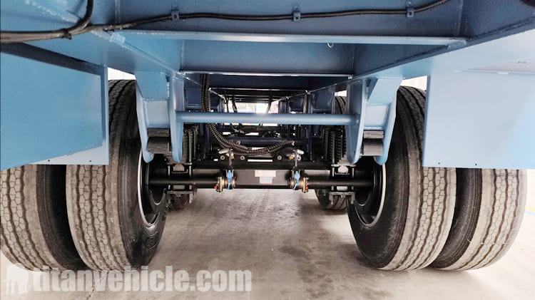 24M Extendable Flat Bed Trailer for Sale in Algeria
