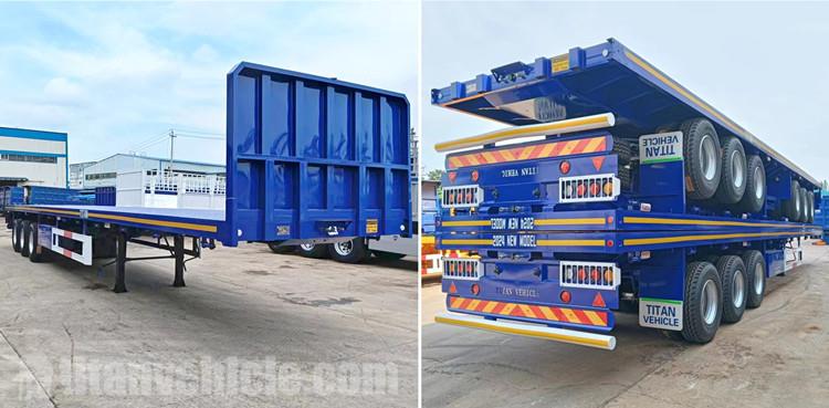 45 FT Flatbed Trailers for Sale in Gambia