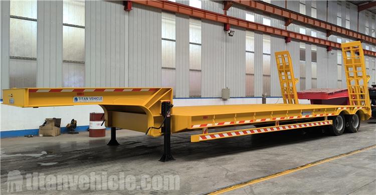 2 Line 4 Axle Low Bed Trailer Price for Sale In Guyana