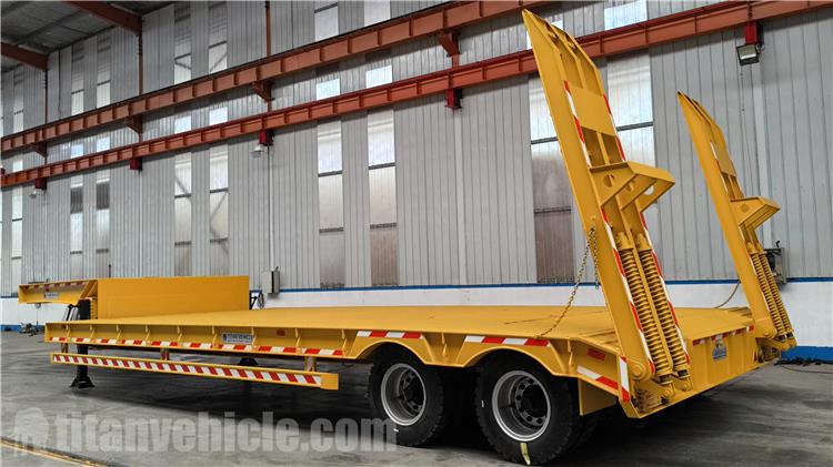 2 Line 4 Axle Low Bed Trailer Price for Sale In Guyana