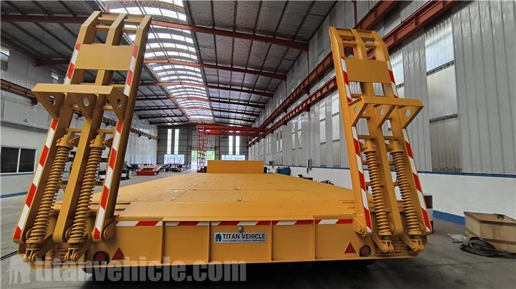 2 Line 4 Axle Low Bed Trailer Price for Sale In Guyana
