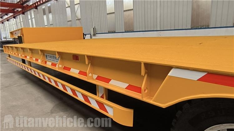 2 Line 4 Axle Low Bed Trailer Price for Sale In Guyana