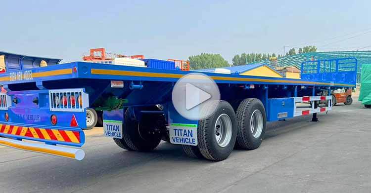 40 ft flatbed trailer for sale in Tazania