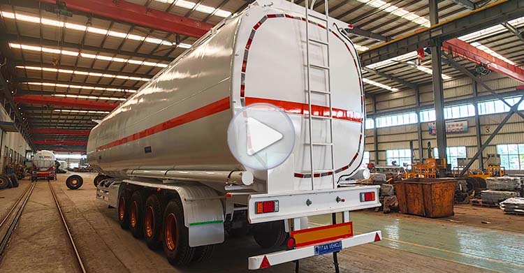 4 Axle Fuel Tanker Trailer for Sale in Nigeria
