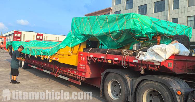 2 Line 4 Axle Removable Goosneck Trailer for Sale in Ghana