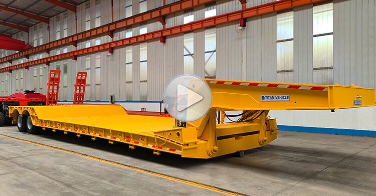 2 Line 4 Axle Removable Goosneck Trailer for Sale in Ghana