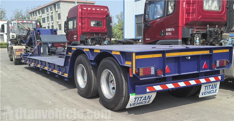 2 Axle Detachable Gooseneck Trailer for Sale In Trinidad and Tobago