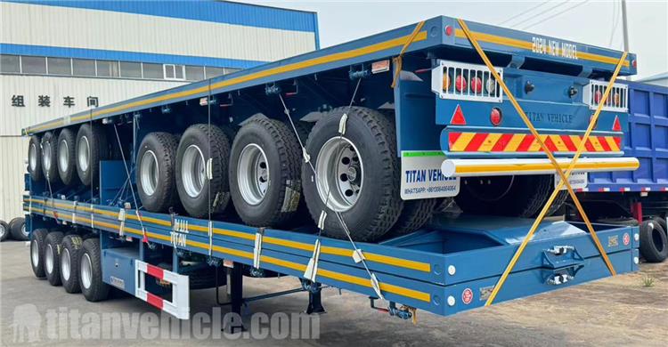 4 Axle Flatbed Platform Trailer for Sale In Jamaica