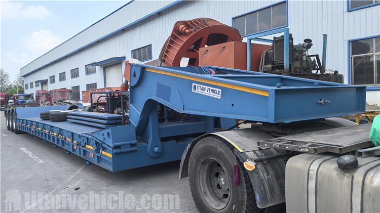 4 Axle Detachable Lowboy Trailer for Sale In Jamaica