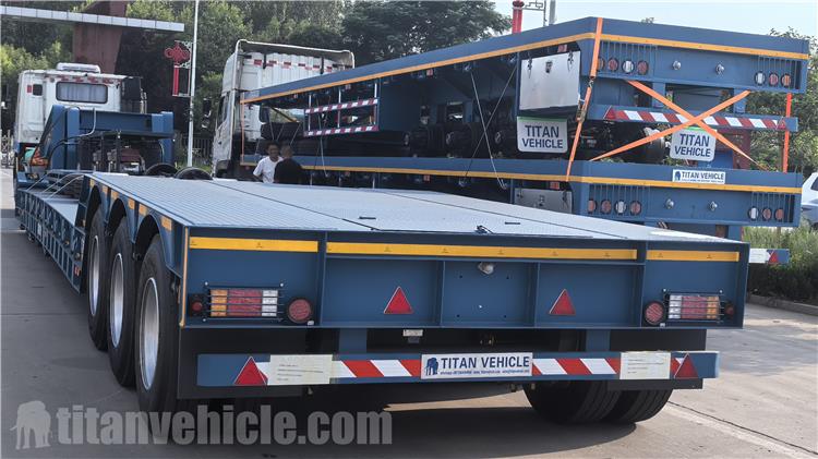 4 Axle Detachable Lowboy Trailer for Sale In Jamaica